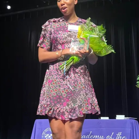 Kate Spade Floral Fit Flare Mini Dress Size 4 Smocked Silk Designer Cottage $428 - Picture 10 of 11